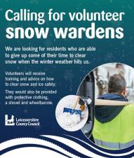 Snow Wardens wanted!